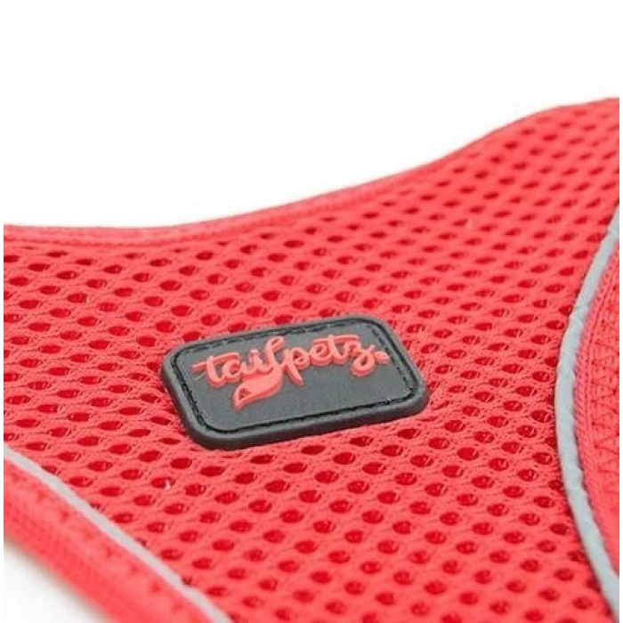 Tailpetz Air Mesh Harness Göğüs Tasması Kırmızı XXXS