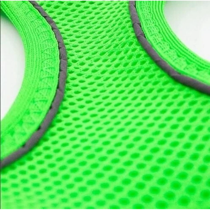 Tailpetz Air Mesh Harness Göğüs Tasması Neon Yeşil Small