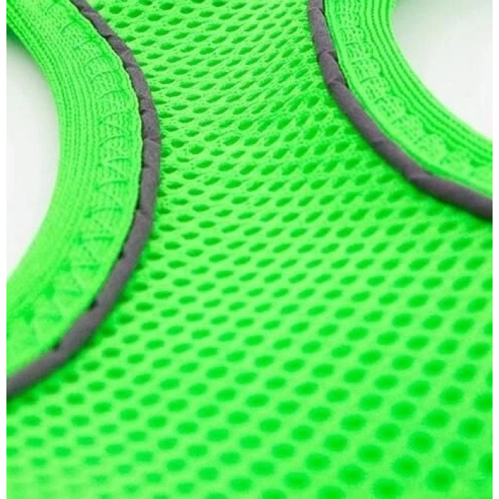 Tailpetz Air Mesh Harness Göğüs Tasması Neon Yeşil XLarge