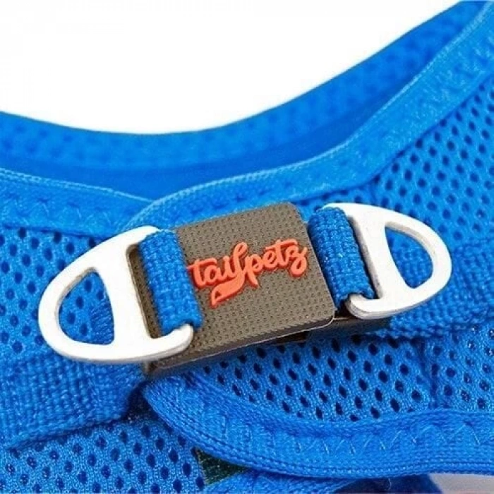 Tailpetz Air Mesh Harness Göğüs Tasması Saks Mavi XXS