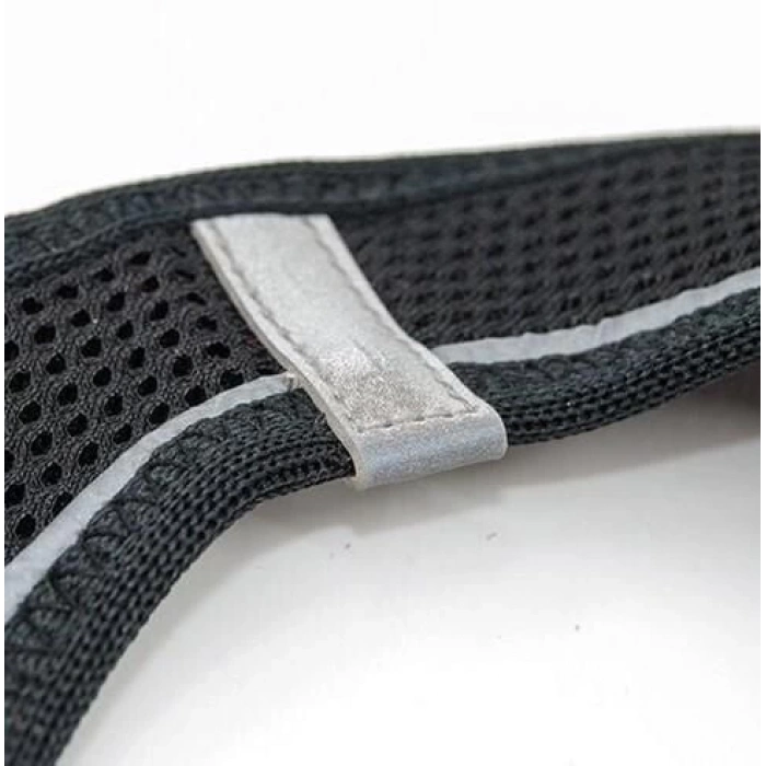 Tailpetz Air Mesh Harness Göğüs Tasması Siyah Large