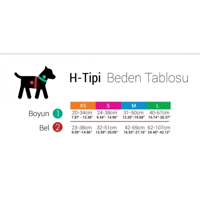 Tailpetz Amazon Göğüs Tasmasi M
