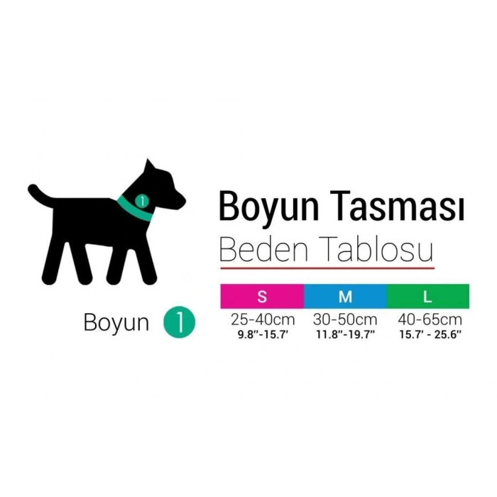 Tailpetz Boo Boyun Tasması (Medium)