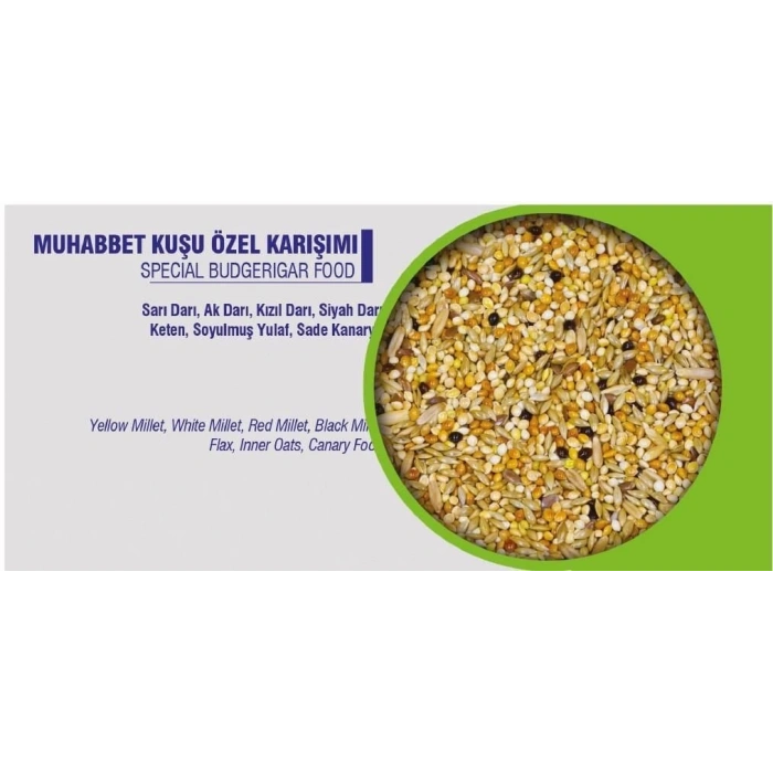 Vividbird Karışık MUHABBET Yemi 20 Kg