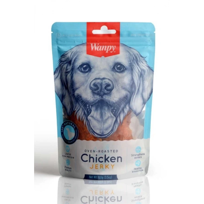 Wanpy Gerçek Tavuk Fileto 100 gr Köpek Ödülü