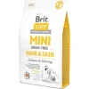 Brit Care Mini Hair Skin Somonlu ve Ringa Balıklı Tahılsız Köpek Maması 2 kg