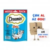 Dreamies Mega Pack İç Dolgulu Somonlu Kedi Ödül Bisküvisi 180gr