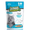 Jungle Pouch Somonlu Yetişkin Kedi Konservesi 100 gr