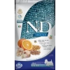 ND Az Tahıllı Balıklı Portakallı Yetişkin Mini Köpek Maması 2,5 Kg