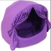 Petpretty Perdeli Kumaş Yuva Mor Yatak