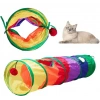 Renkli Kedi Tüneli Düz 123 Cm