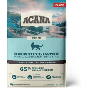 Acana Bountiful Catch Güçlü ve Sağlıklı Kemikler için Balıklı Tahılsız Yetişkin Kedi Maması 4,5kg
