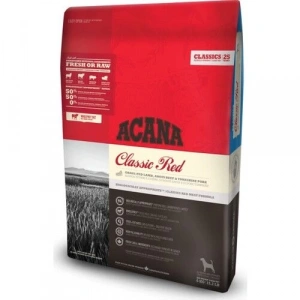 Acana Classics Classic Red Kuzu Etli ve Sığır Etli Düşük Tahıllı Köpek Maması 9,7kg