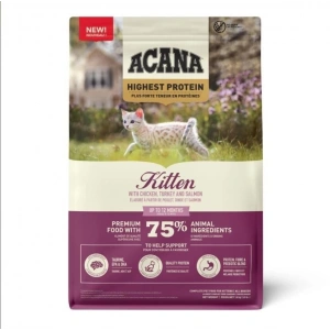 Acana Highest Protein Kitten Yavru Kedi Maması 1,8 Kg