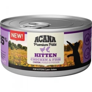 Acana Premium Tavuk Ve Balıklı Yavru Ezme Kedi Konservesi 85 gr