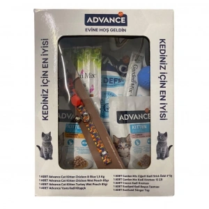 Advance Tavuklu Yavru Kedi Maması 1,5 Kg Evine Hoşgeldin Kiti