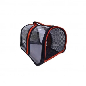 Bacco Milano Şeffaf Çanta Kırmızı