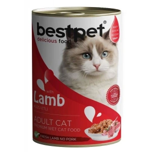 Bestpet Gravy Lamb Parça Kuzu Etli Kedi Konservesi 400 Gr