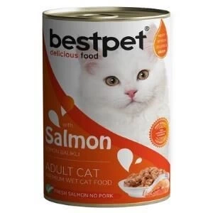 BestPet Somon Balikli Yetiskin Kedi Konservesi 400 Gr