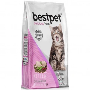 BestPet Tavuklu ve Pirinçli Yavru Kedi Mamasi 15kg
