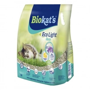 Biokats Eco Light Fresh Spring Blossom (Bahar Çiçeği Kokulu) Pelet Kedi Kumu 5 Lt