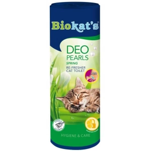 Biokats Deo Pearls Bahar Kokulu Koku Giderici Kedi Kumu Parfümü 700 Gr