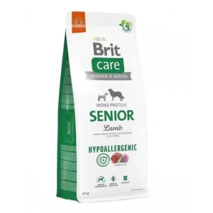 Brit Care Hypo-Allergenic Tüm Irklar için Kuzulu ve Pirinçli Yaşlı Köpek Maması 12kg