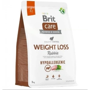 Brit Care Hypo-Allergenic Weight Loss Tavşan Etli Kilo Dengeleyici Yetişkin Köpek Maması 3kg
