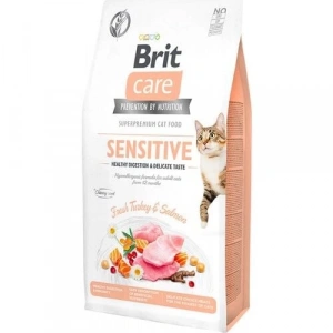 Brit Care Sensitive Hindi ve Somon Etli Hassas Tahılsız Kedi Maması 2 Kg