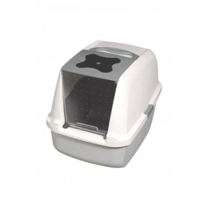 Catit Kapalı Kedi Tuvalet Kabini Gri 57*46,5*39