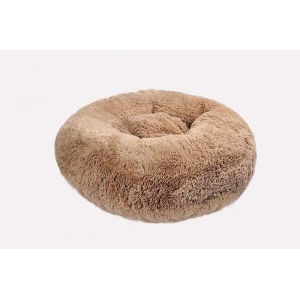 Dubex Brownie Yuvarlak Kedi-Köpek Yatağı - Camel/Medium
