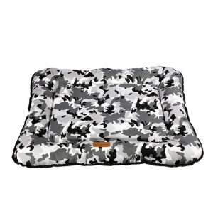Dubex Kamuflaj Kedi-Köpek Yer Minderi - Gri Siyah/Large