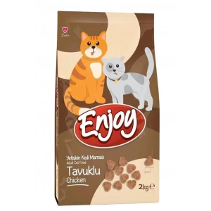 Enjoy Tavuklu Yetişkin Kedi Maması 2 Kg