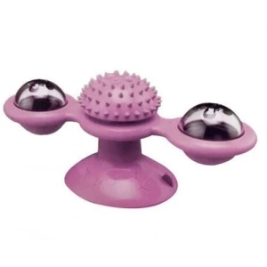 Eurocat Kedi Oyuncağı Vantuzlu Yel Değirmeni Pembe