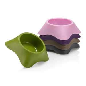 Evohe Lux Kedi Köpek Mama ve Su Kabı Mor