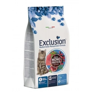 Exclusion Monoprotein Ton Balıklı Düşük Tahıllı Yetişkin Kedi Maması 12 Kg