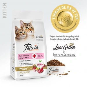 Felicia Kitten Kuzulu Yavru Kedi Maması 2 Kg