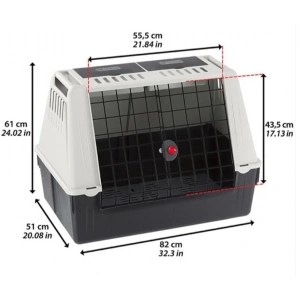 Ferplast Atlas Car 80 Köpek Taşıma Sepeti 80 x 49 x 60 Cm