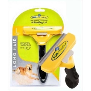 Furminator Long Hair Uzun Tüylü Köpekler İçin Tüy Tarağı Large