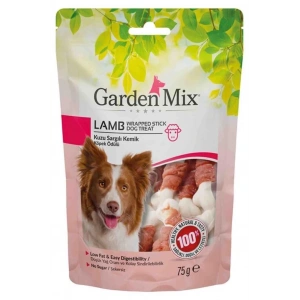 Gardenmix Kuzu Sargılı Kemik Köpek Ödül Maması 75gr
