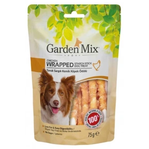 Gardenmix Tavuk Sargılı Kemik Köpek Ödül Maması 75gr