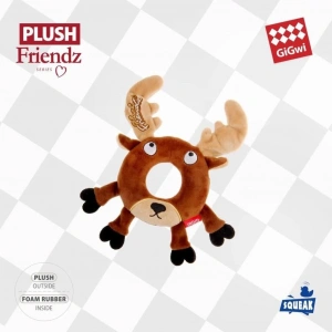 Gigwi 6241 Plush Friendz Simit Geyik Oyuncak Sesli Peluş