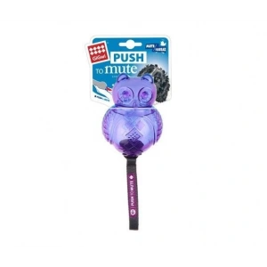 Gigwi Push To Mute Baykuş Ses Kontrollü Köpek Oyuncağı