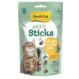 Gimcat Mini Sticks Kedi Otlu ve Tavuklu Ödül Çubukları 50gr