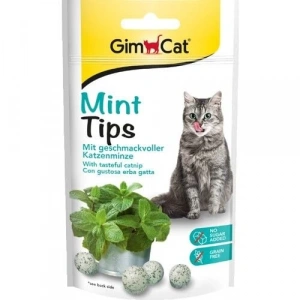 GimCat Mint Tips Kedi Ödül Tableti 40 Gr