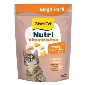 Gimcat Nutri Vitaminli Tavuklu Zindelik Bakımı Kedi Ödülü 425 gr Mega Boy