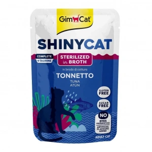 Gimcat Shinycat Pouch Ton Balıklı Kısırlaştırılmış Kedi Yaş Maması 70 gr