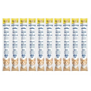 GimCat Sticks Somon & Alabalıklı Ödül Çubukları 50 gr 10lu