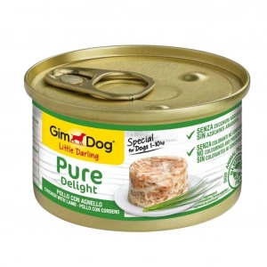 Gimdog Pure Delight Kuzulu Tavuklu Köpek Konservesi 150 gr