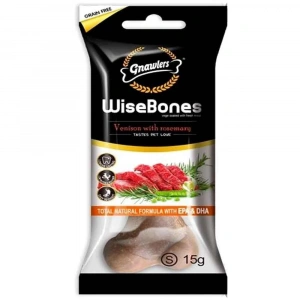 Gnawlers Köpek Ödül Kemiği Geyikli ve Biberiyeli 15 Gr